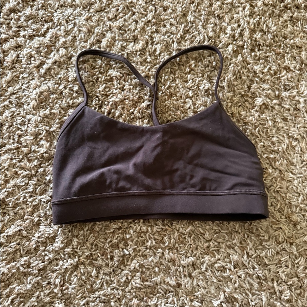 Lululemon Flow Y Bra - Espresso